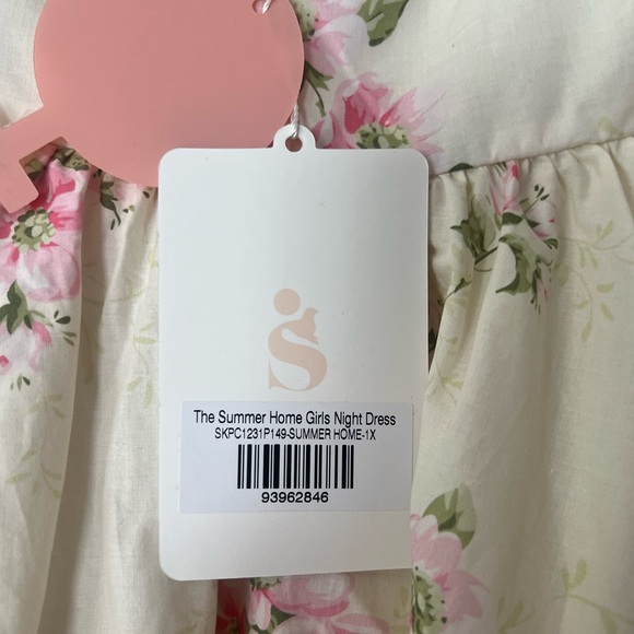 BNWT- Selkie-The Summer Home Girls Night Dress-size 1X - Picture 5 of 9